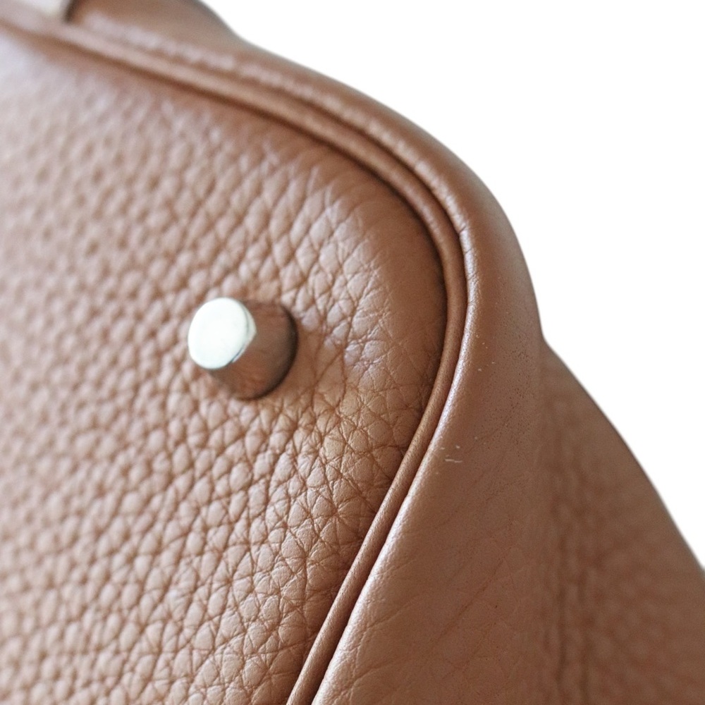 Hermes Picotin Lock‎ 22 MM Gold Clemence Palladium Hardware - Picture 7 of 15